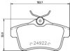 COBREQ N-1183 Brake Pad Set, disc brake